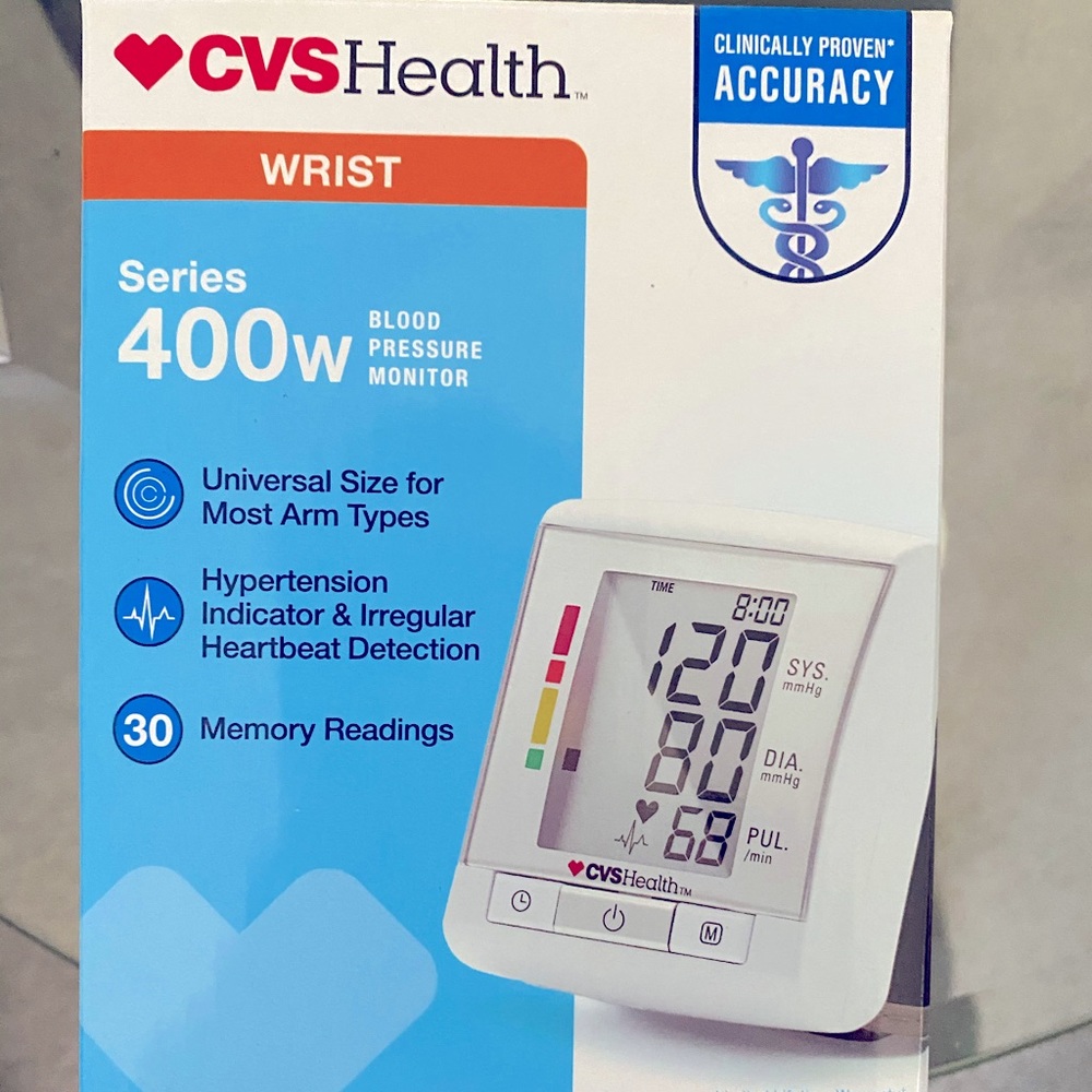 NIB ARM WRIST BLOOD PRESSURE CUFF NEW SERIES 400W